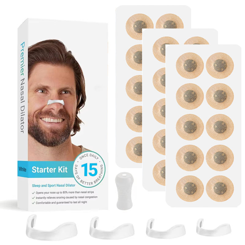 Magnetic suction ventilation nose patch nose clip nose belt intake breathing dilator