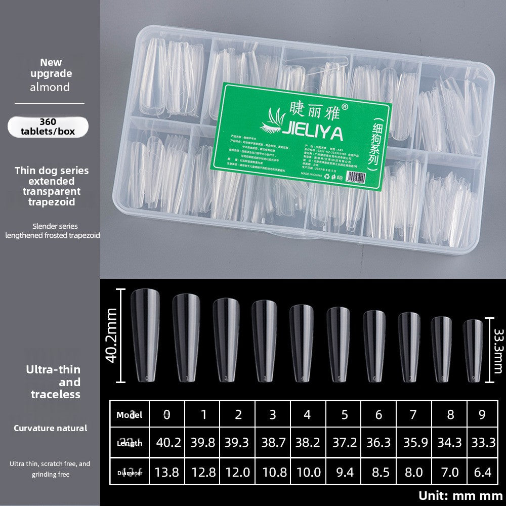 Full and half dual-purpose nail pads