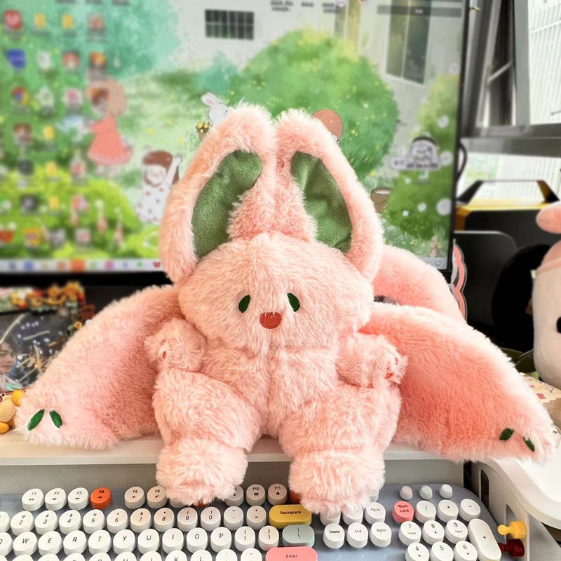 White rabbit plush toy