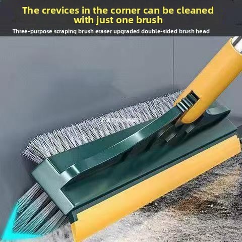 Bathroom floor brush, four-in-one floor joint brush, pointed floor brush