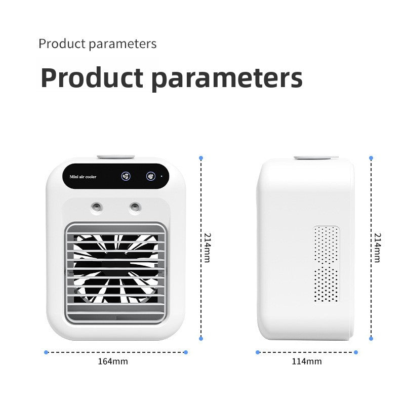 Mini desktop cooling fan