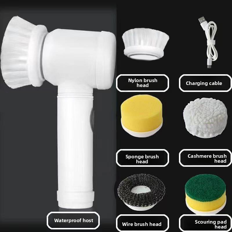 Descaling Oil Cleaning Brush Electric Pot Brush
