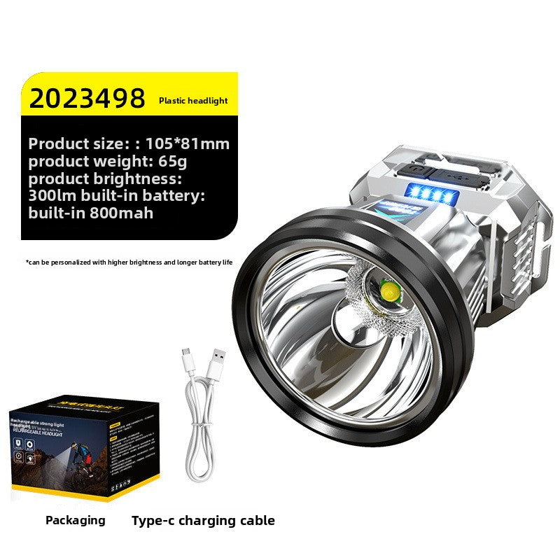 Long battery life, strong bald head with sensor light