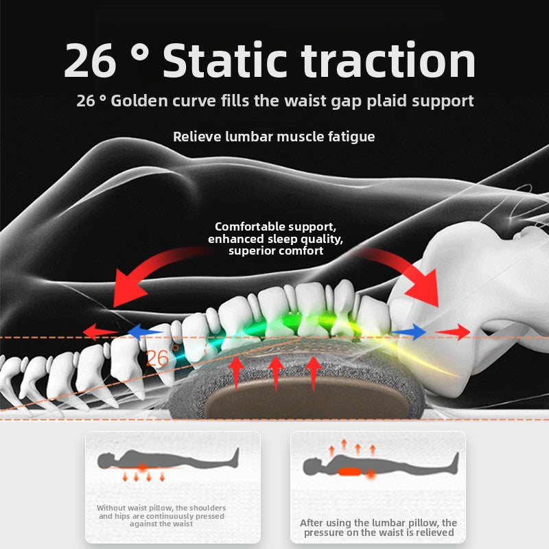 Massage back support cushion