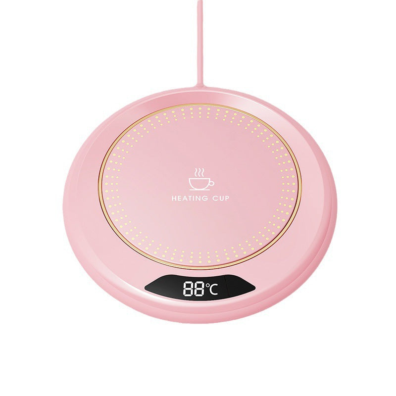 Intelligent constant temperature heating coaster