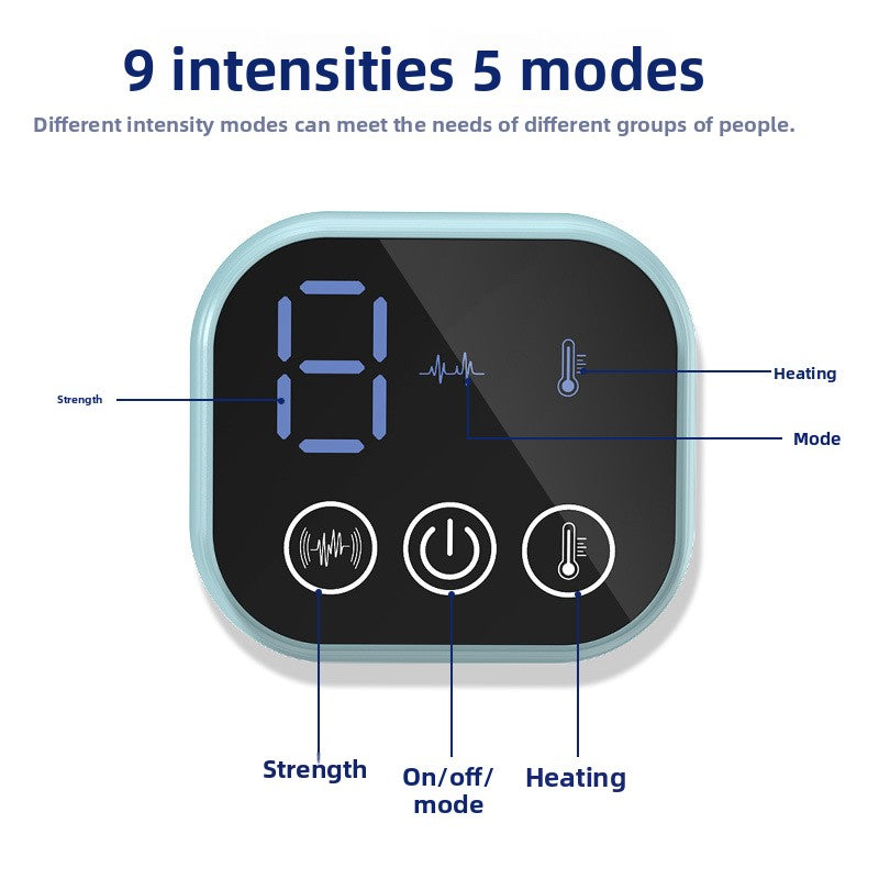 EMS Wrist Massager with Hot Compress and Pain Relief