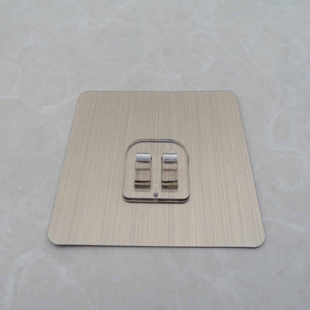 Transparent and traceless hook without punching holes