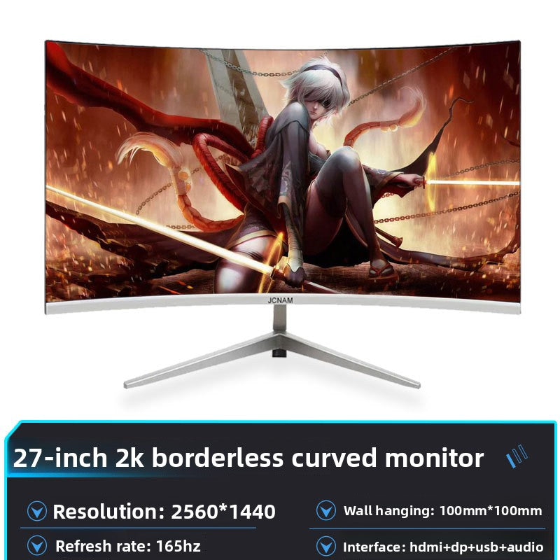 24 27-inch 2K 165Hz Frameless Computer Monitor
