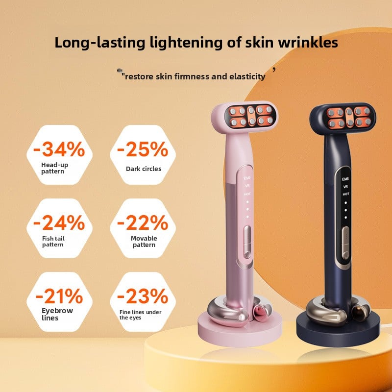 Electric heating eye massage stick