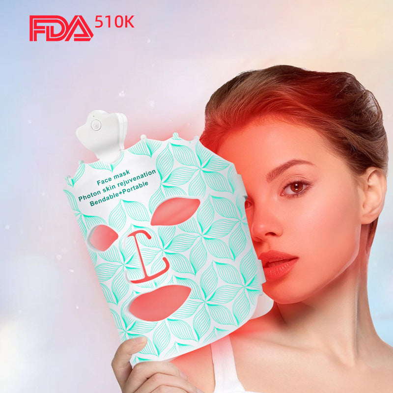 Wireless LED Photon Therapy Facial Mask