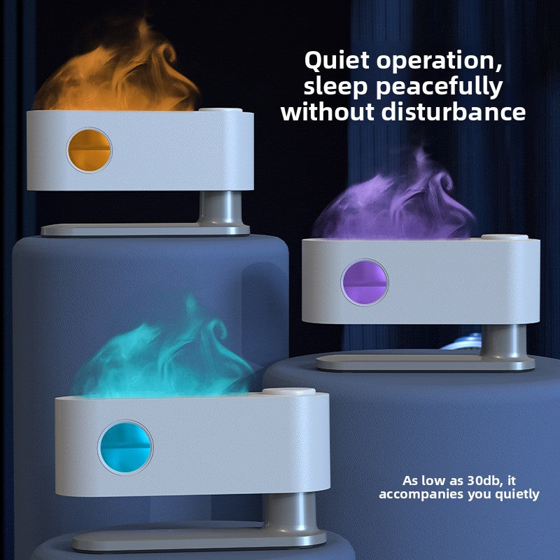 Ultrasonic Flame Aroma Diffuser with Humidifier