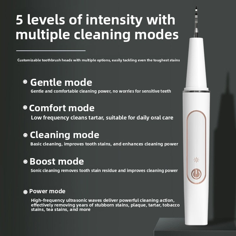 Household multifunctional electric toothbrush and teeth cleaner