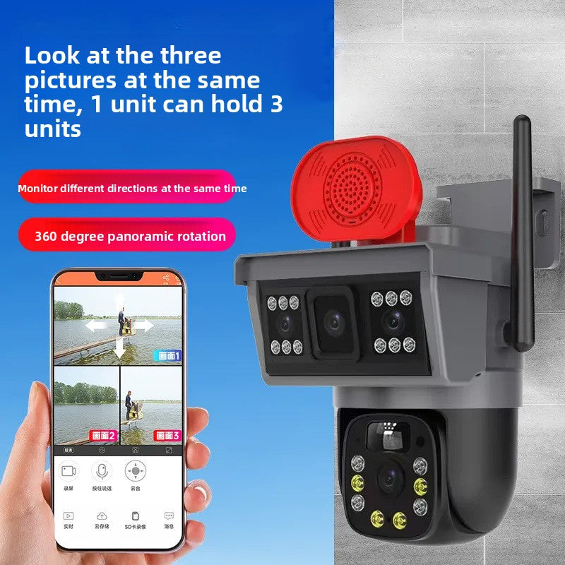 Solar-powered camera