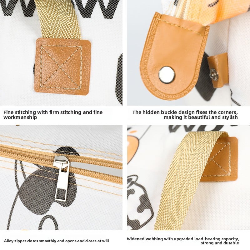 Waterproof Cartoon Storage Bag for Travel and Moving