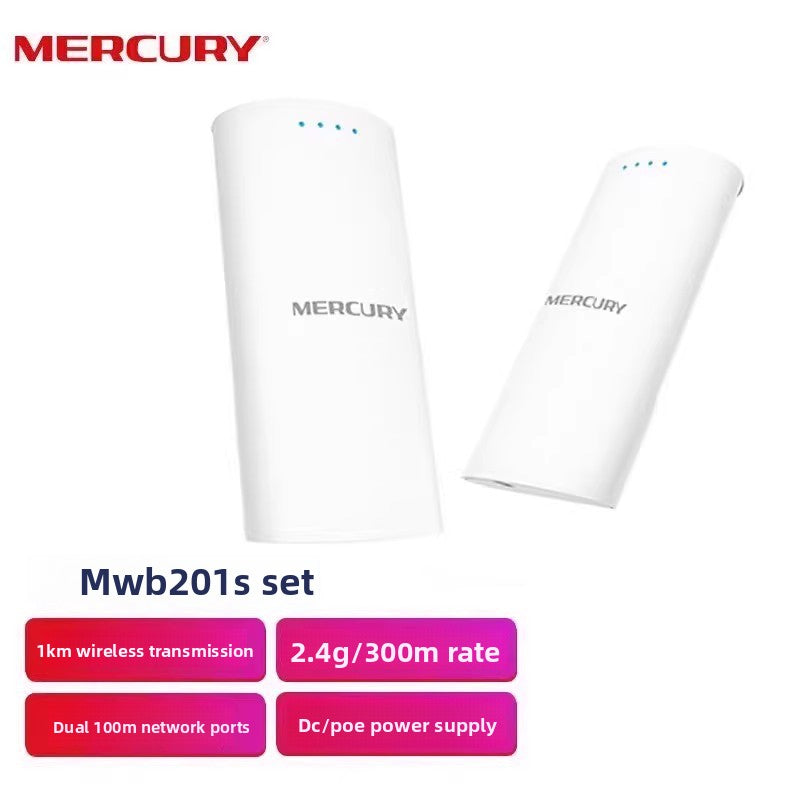 Outdoor high-power wireless bridge