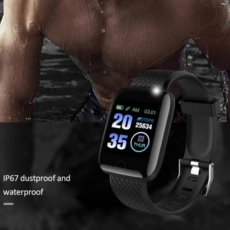 116Plus Smart Bracelet with Color Screen Heart Rate Monitoring
