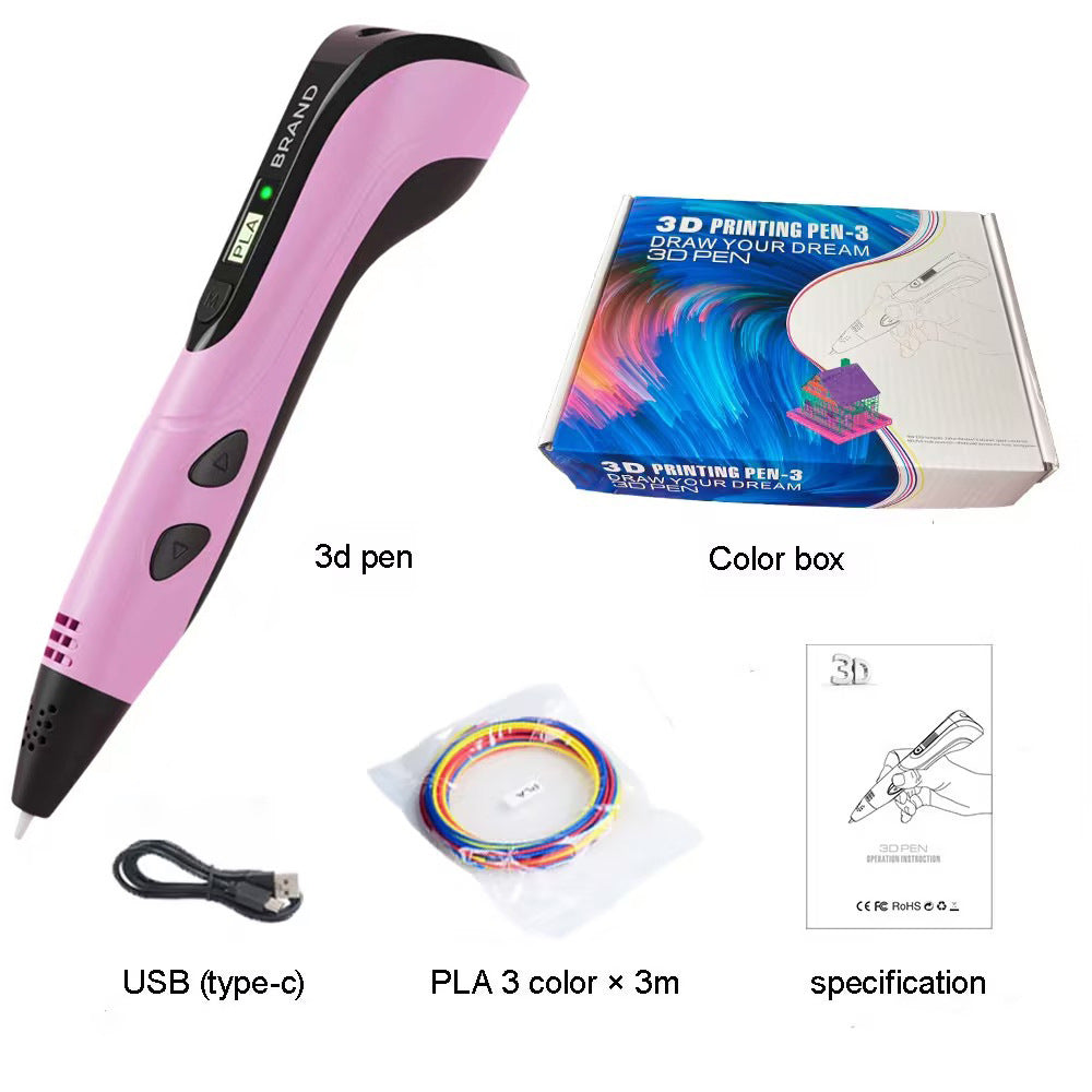 High Temperature 3D Printing Pen