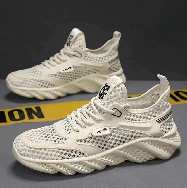 Large mesh breathable sports shoes