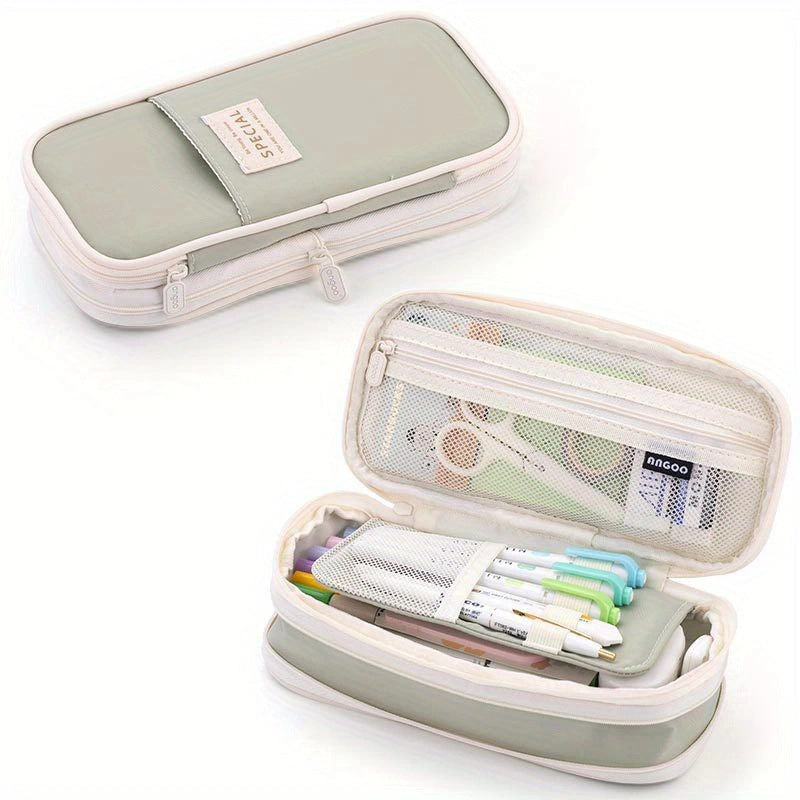 Retractable Canvas Pencil Case