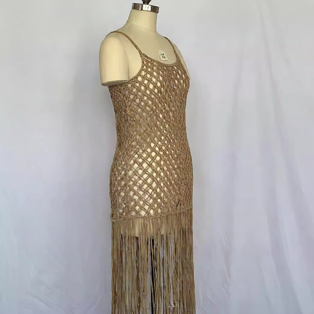 Bohemian-style women's halter top