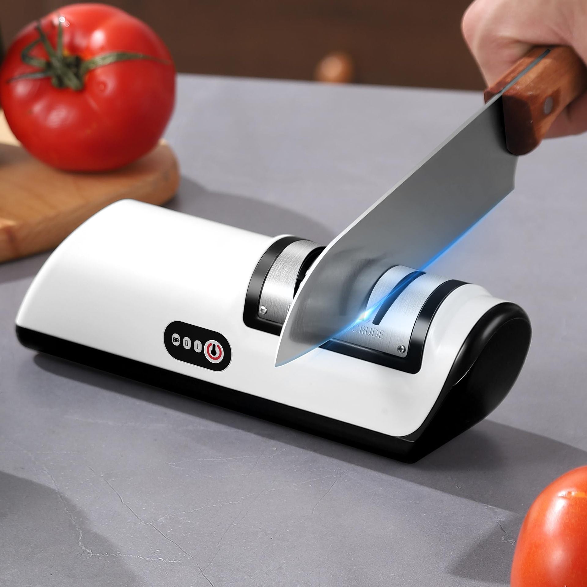 Electric Knife Sharpener with Rechargeable Battery