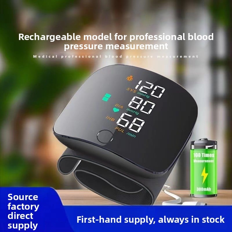 Blood pressure monitor  fully automatic electric intelligent blood pressure measuring instrument