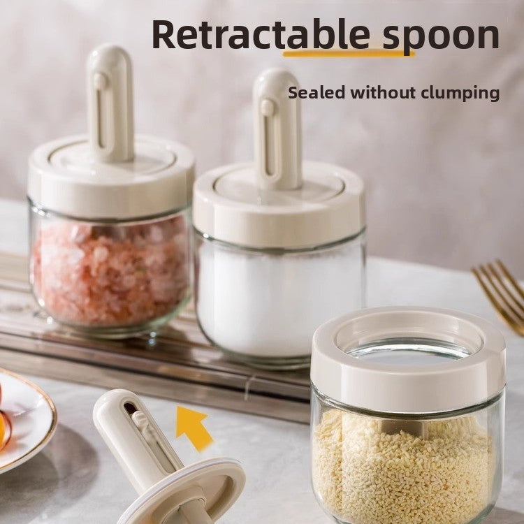 retractable seasoning jar