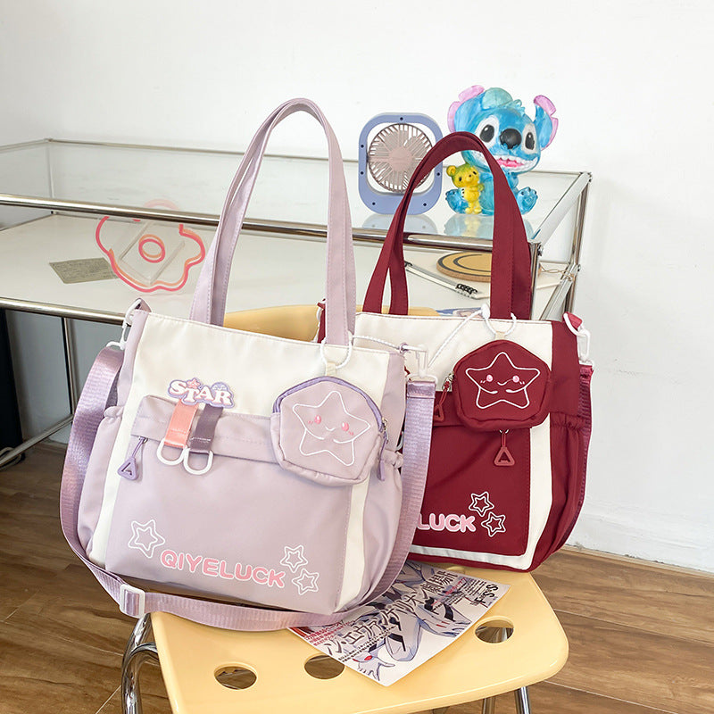 Crossbody bag, girl's handbag, large-capacity single-shoulder bag