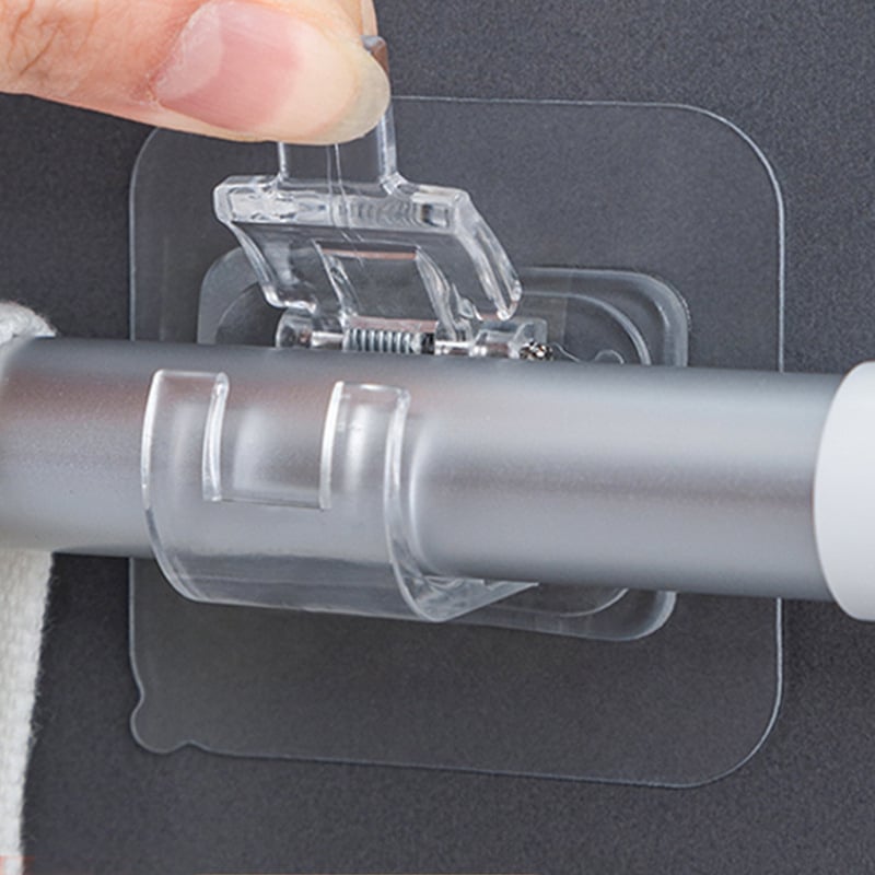 Transparent and traceless hook without punching holes