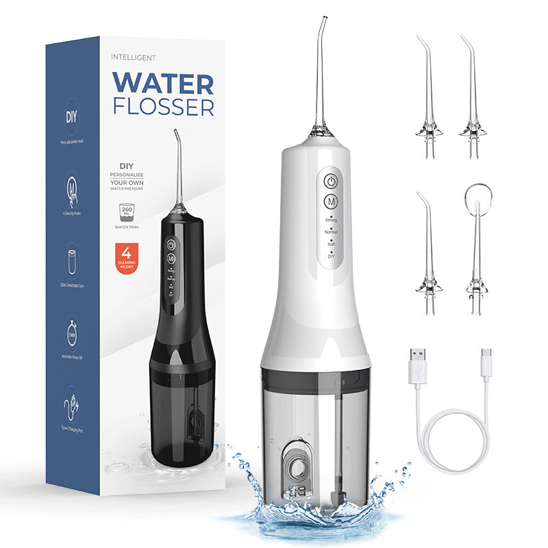 Factory direct sale portable dental irrigator electric oral cleaning dental scaler to calculus irrigator dental scaler water dental floss