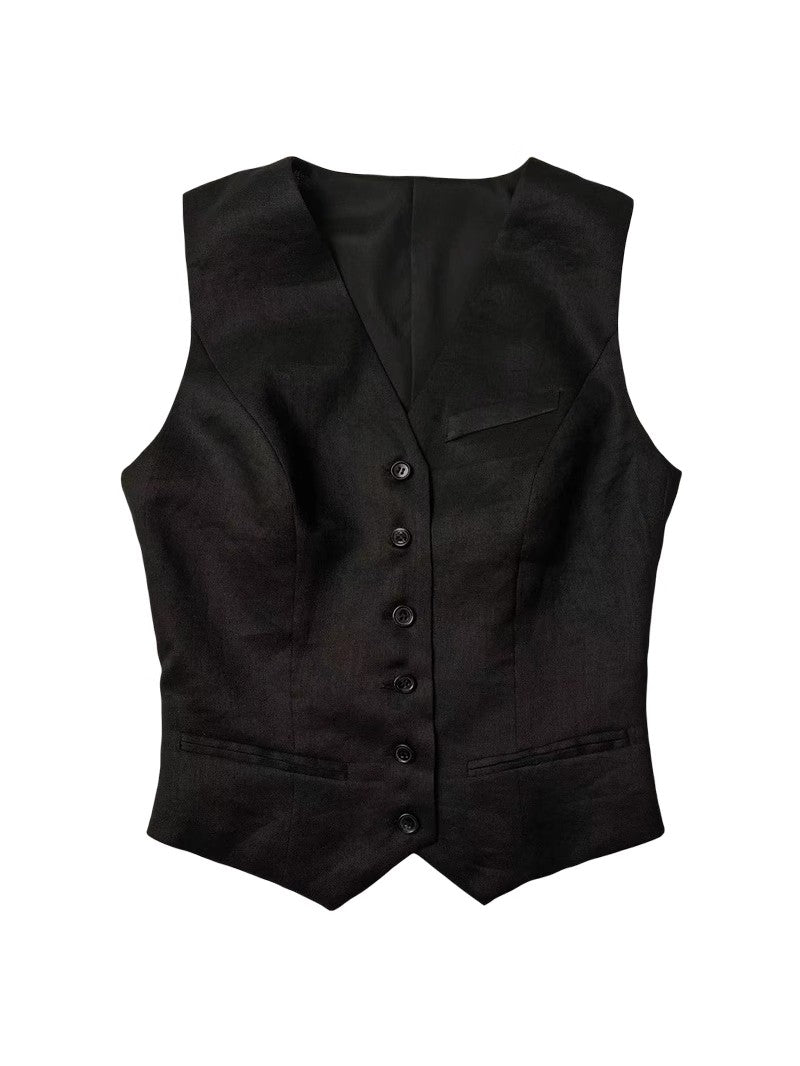 Suit jacket, waistcoat
