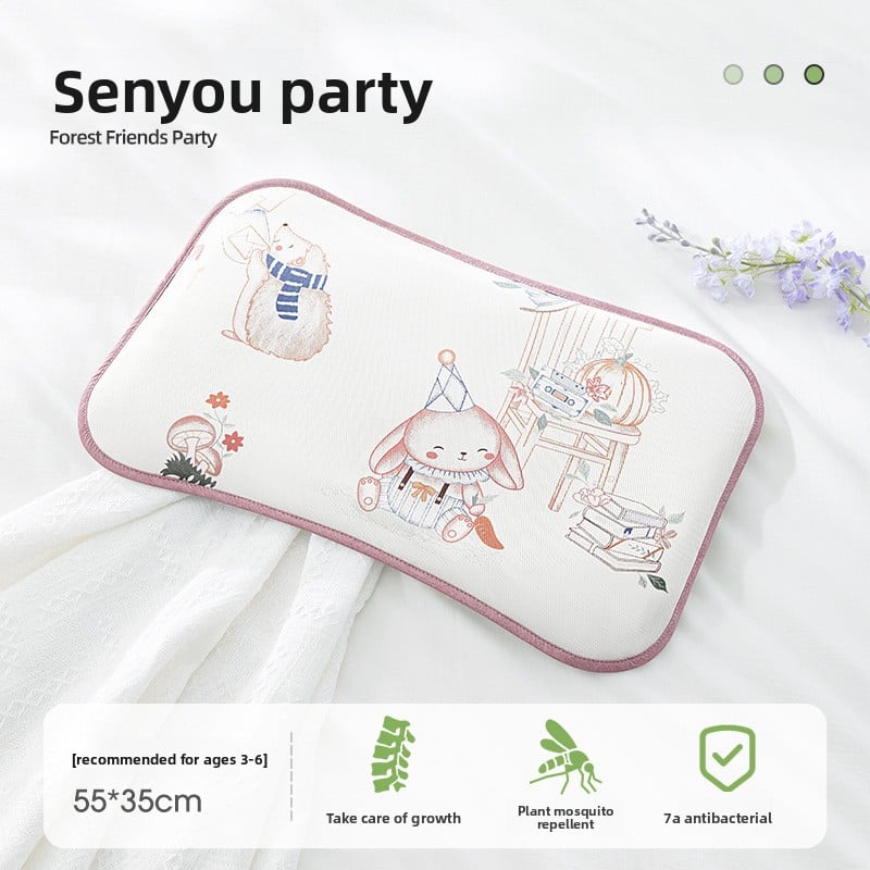 Baby pillows are breathable in summer