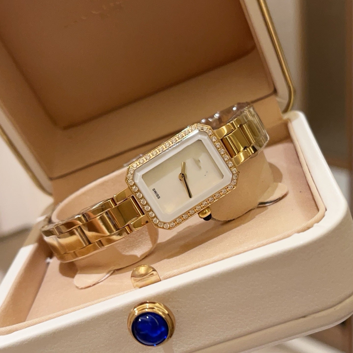 Square Quartz Women's Watch