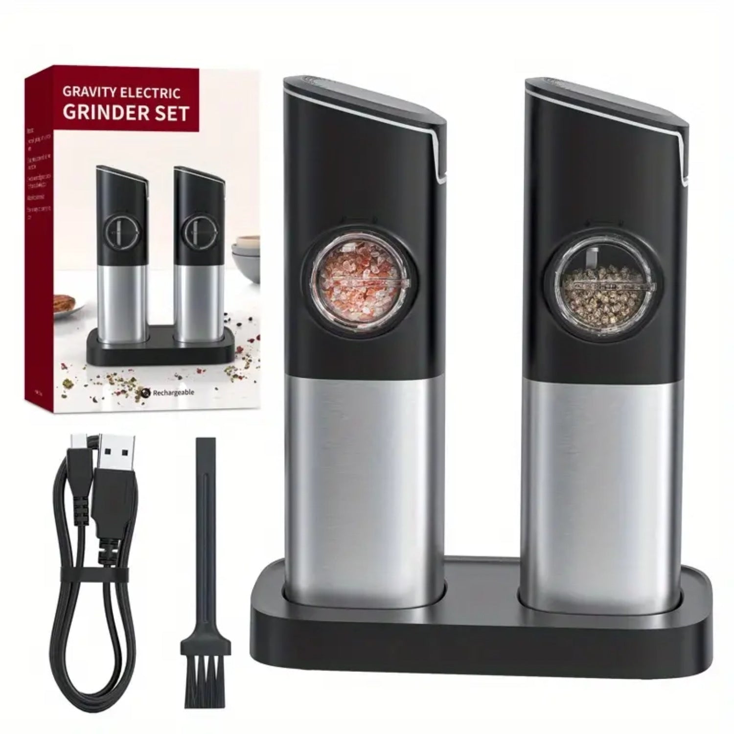 Electric pepper grinder