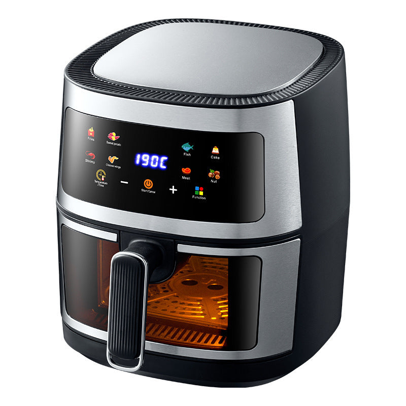 Large Capacity Intelligent Visual Air Fryer