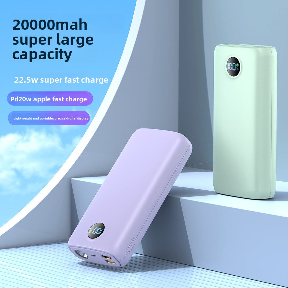 Portable mobile phone charging treasure