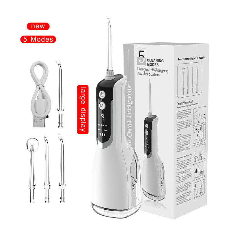 Factory direct sale portable dental irrigator electric oral cleaning dental scaler to calculus irrigator dental scaler water dental floss