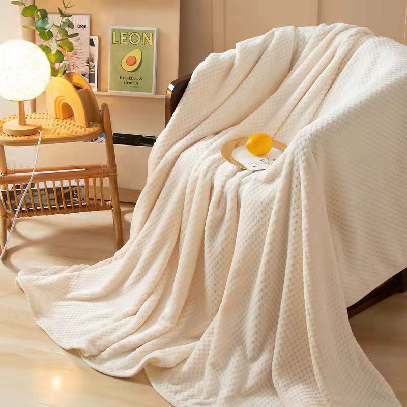 Extra-large absorbent non-shedding bath towel