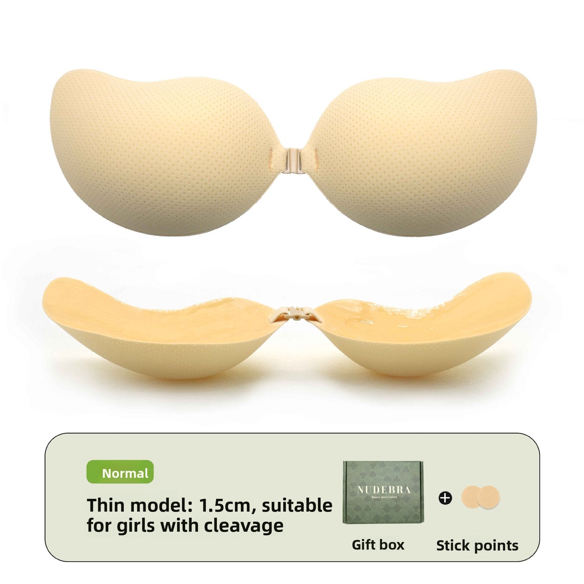 Thick Push-Up Invisible Breast Pads for Small Busts