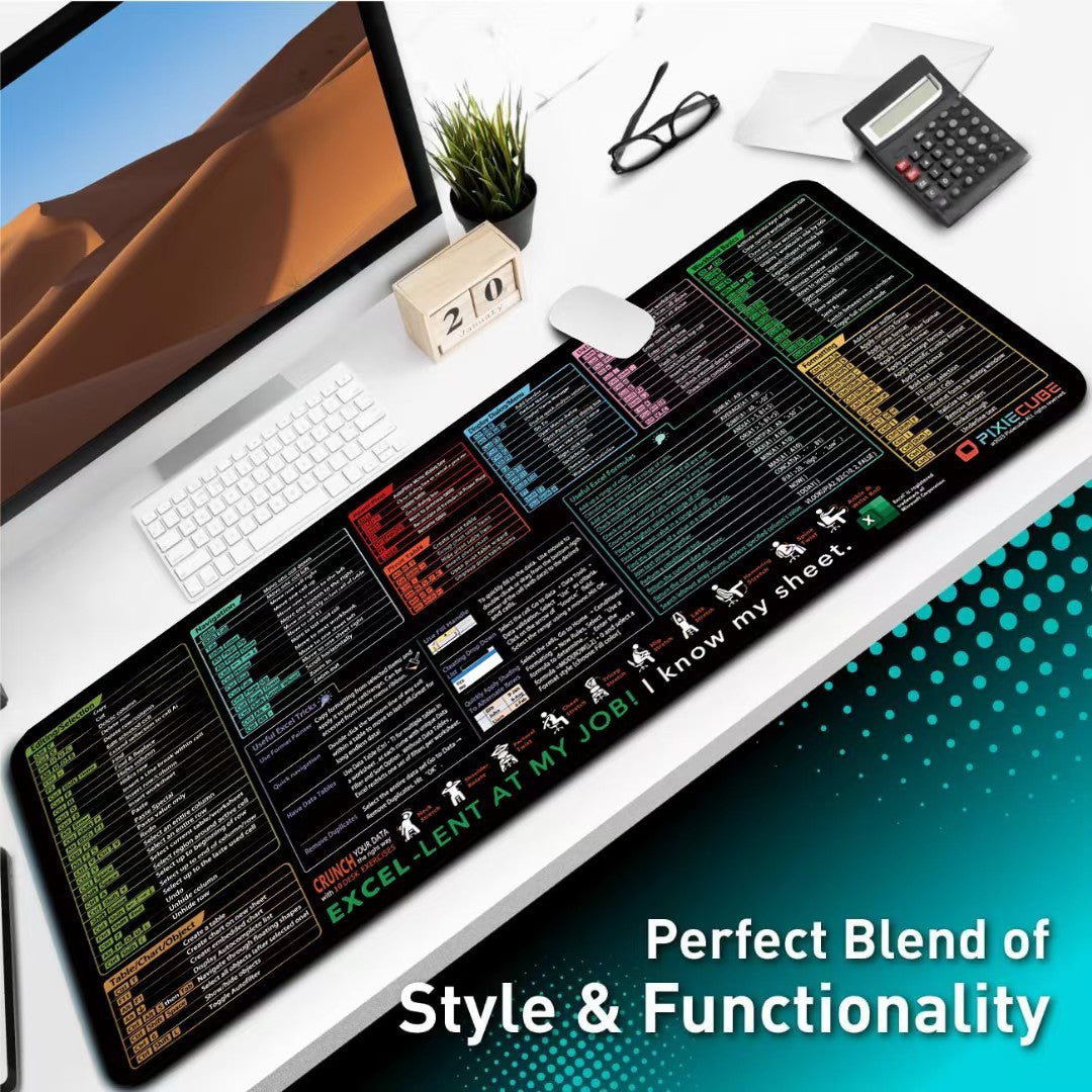 All-english mouse pad table mat
