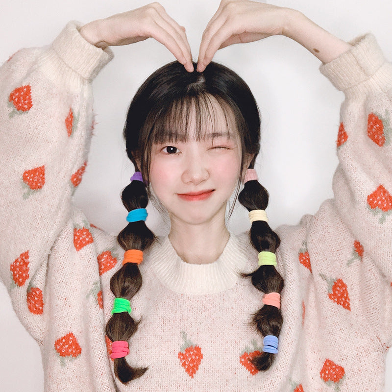 High-elasticity hair band rubber band hair tie