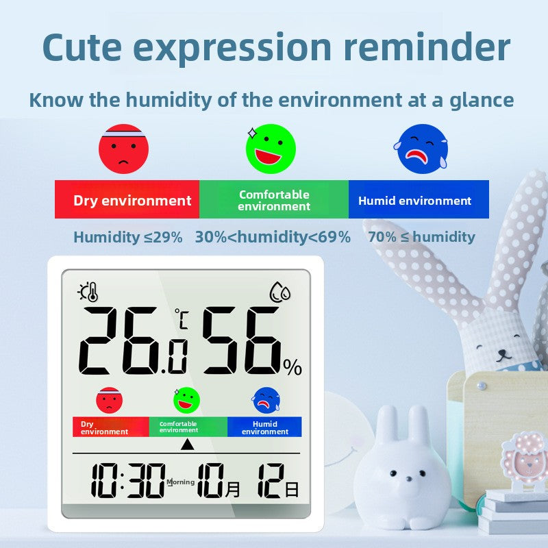 Digital Color Screen Temperature and Humidity Meter