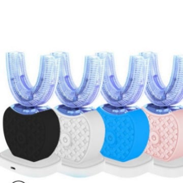Electric Toothbrush Rechargeable Electric Ultrasonic Vibration Sweeping Rotary Couple suit Tooth Cleaner Intelligent Dental Beauty Instrument