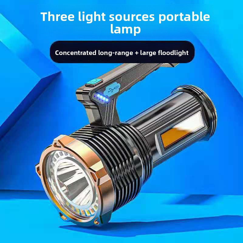 USB Rechargeable LED Flashlight