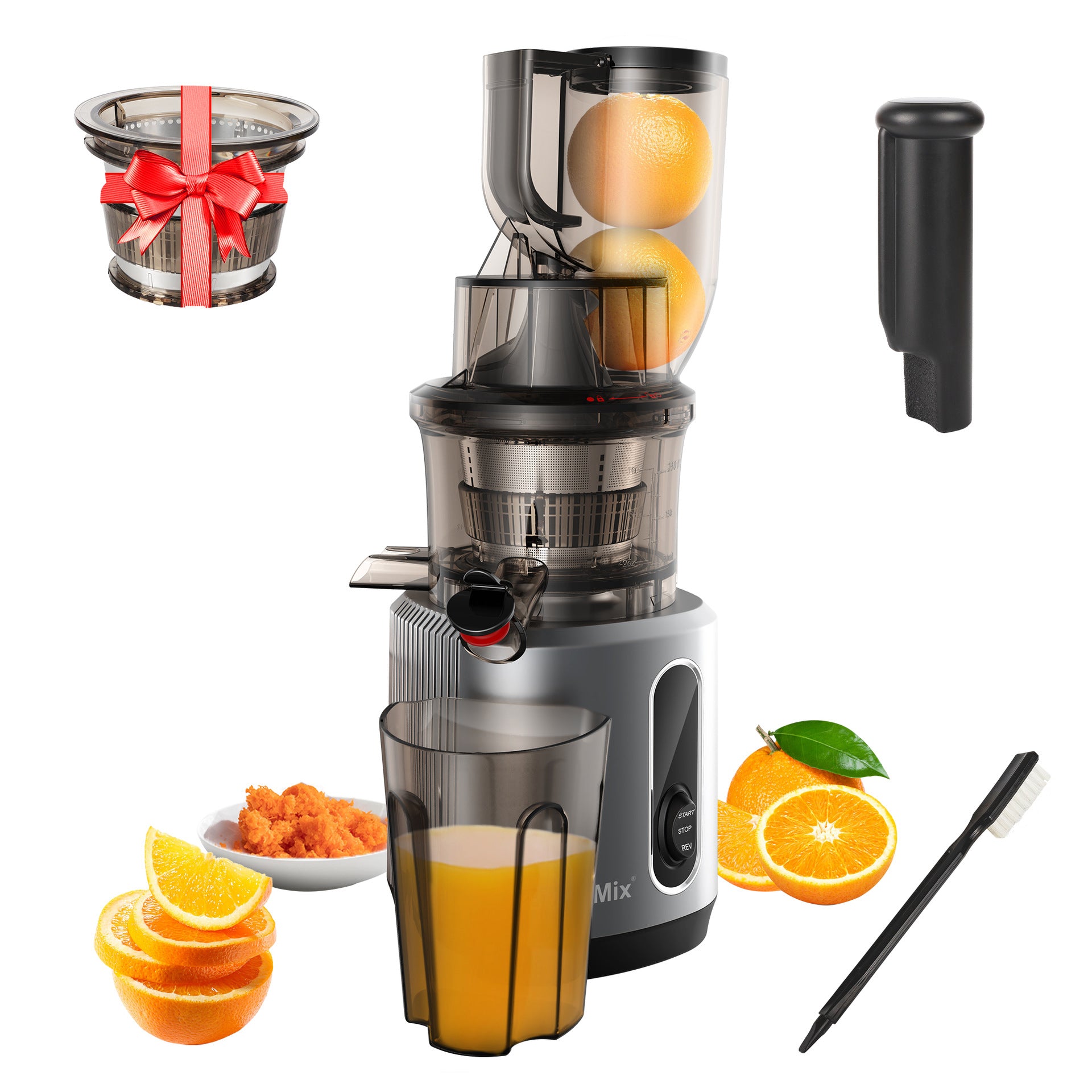 Large Diameter Slow Juicer