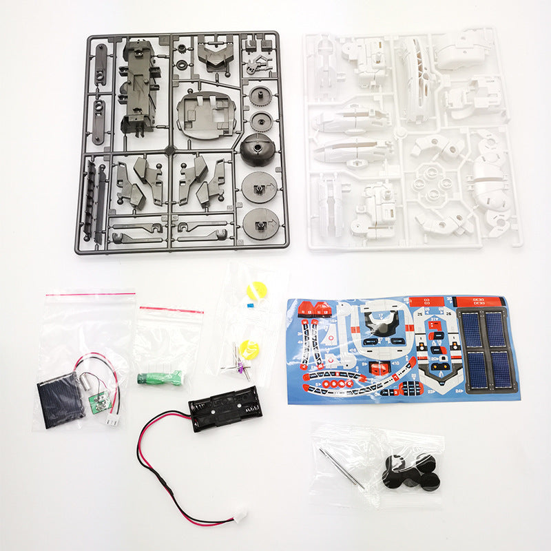 6-in-1 Solar Space Robot Toy DIY Assembly Kit