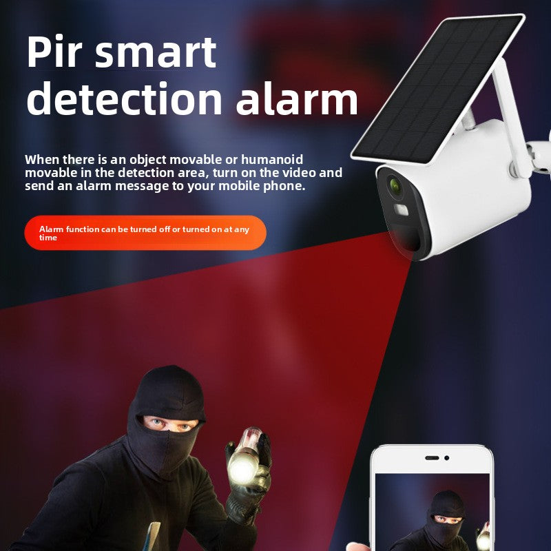 Solar Wireless WiFi Security Camera