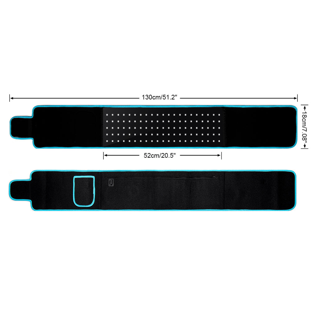 Red Light Therapy Heating Belt with Adjustable Modes