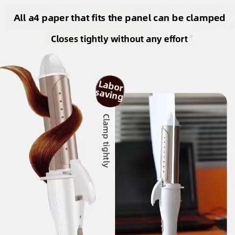 Tourmaline Ceramic Dual-Purpose Hair Curling and Straightening Iron