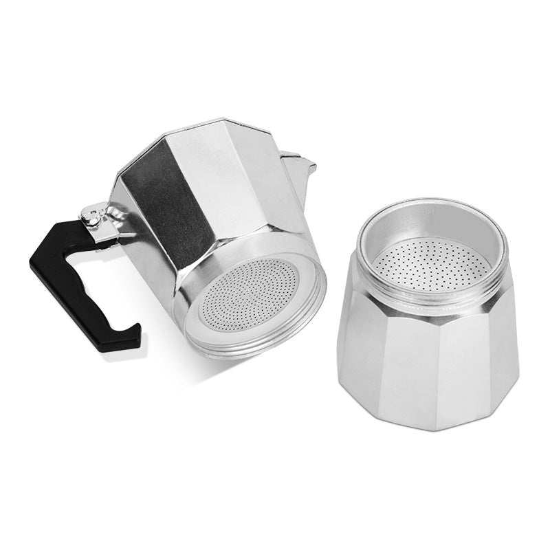 Italian aluminum octagonal pot coffee cup wholesale